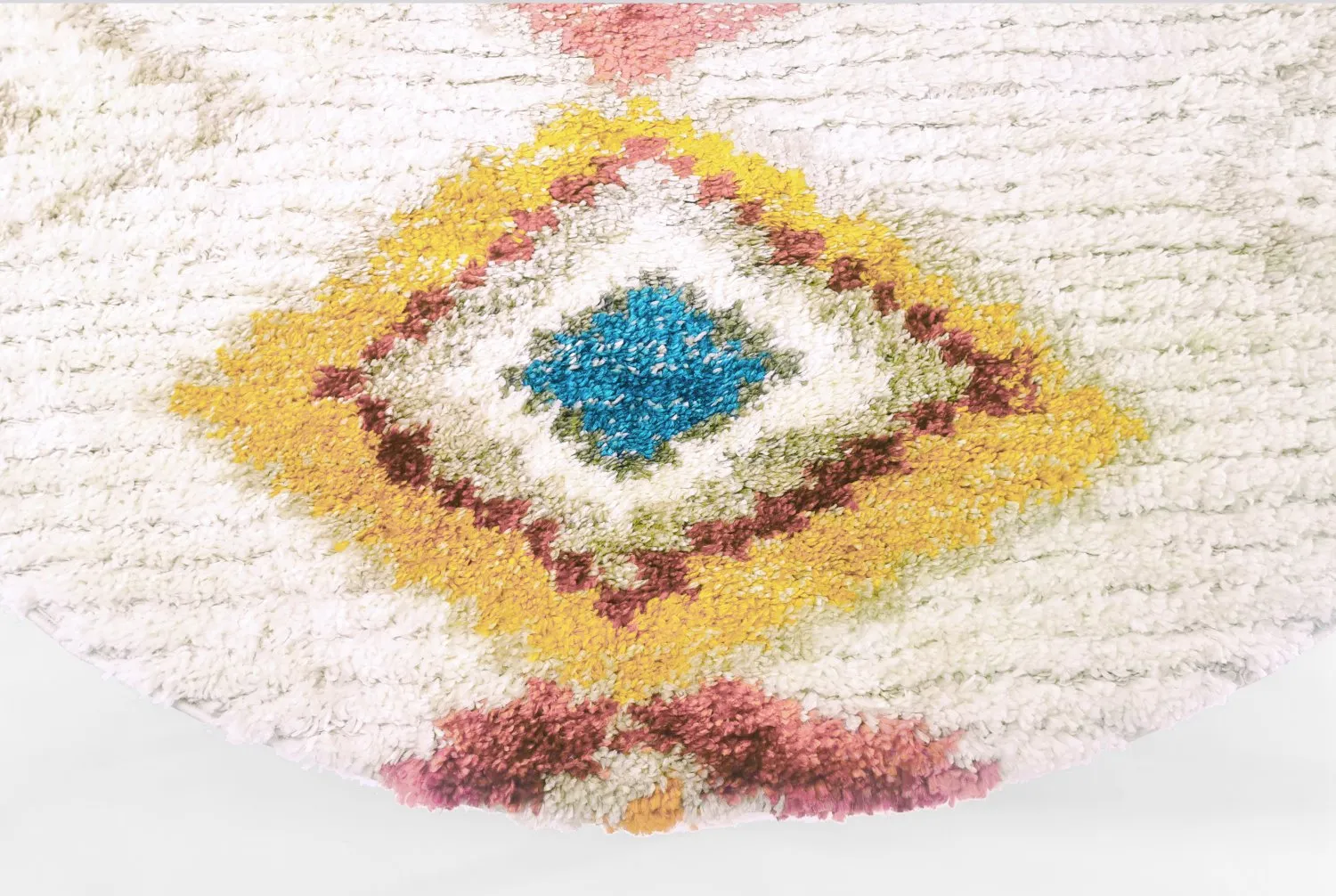Tapis ronds - Macchia (beige/multi)