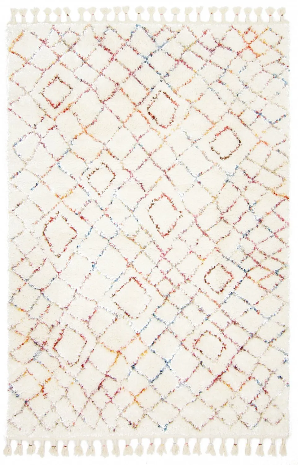 Tapis à poils longs - Celenza (multi)