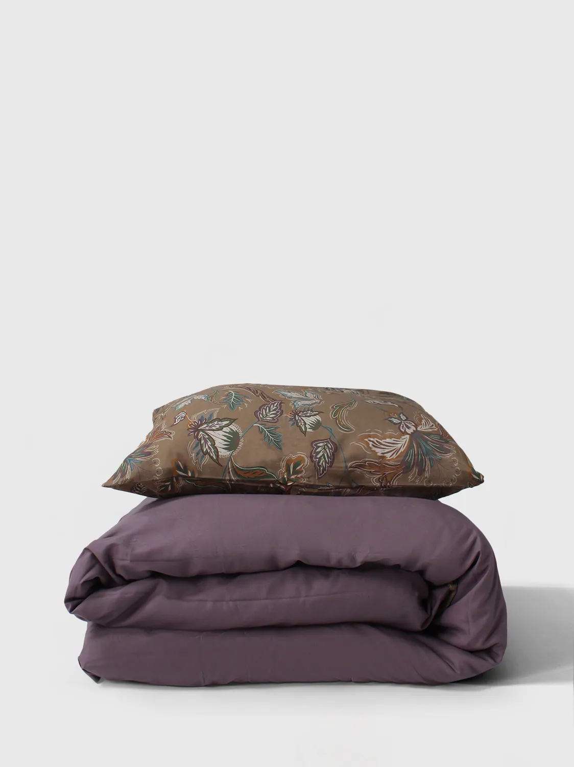 Ensemble de housse de couette - Dagny (marron)