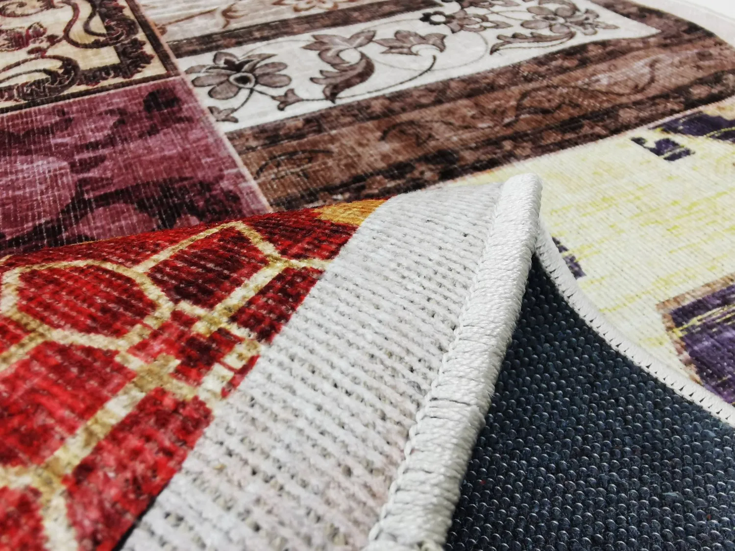 Tapis rond - Linosa (multicolore)