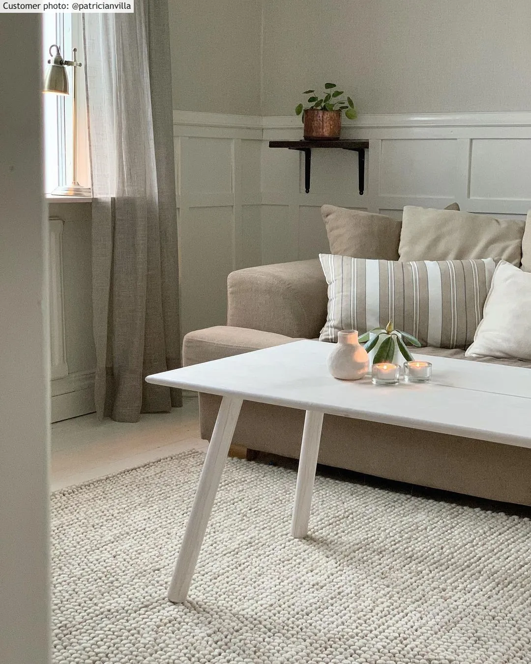 Tapis en laine - Avafors Wool Bubble (nature)