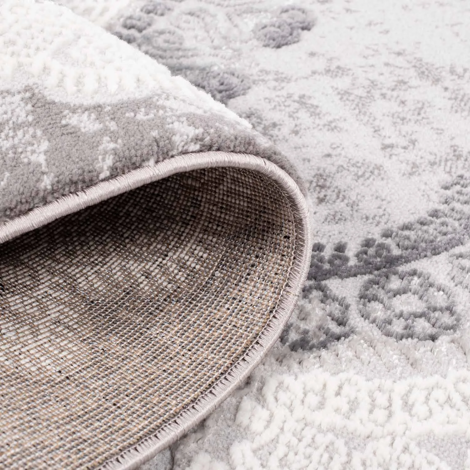 Tapis Wilton - Sari (gris)