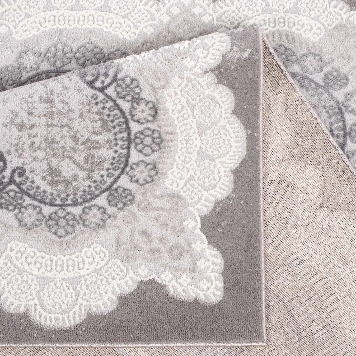 Tapis Wilton - Sari (gris)