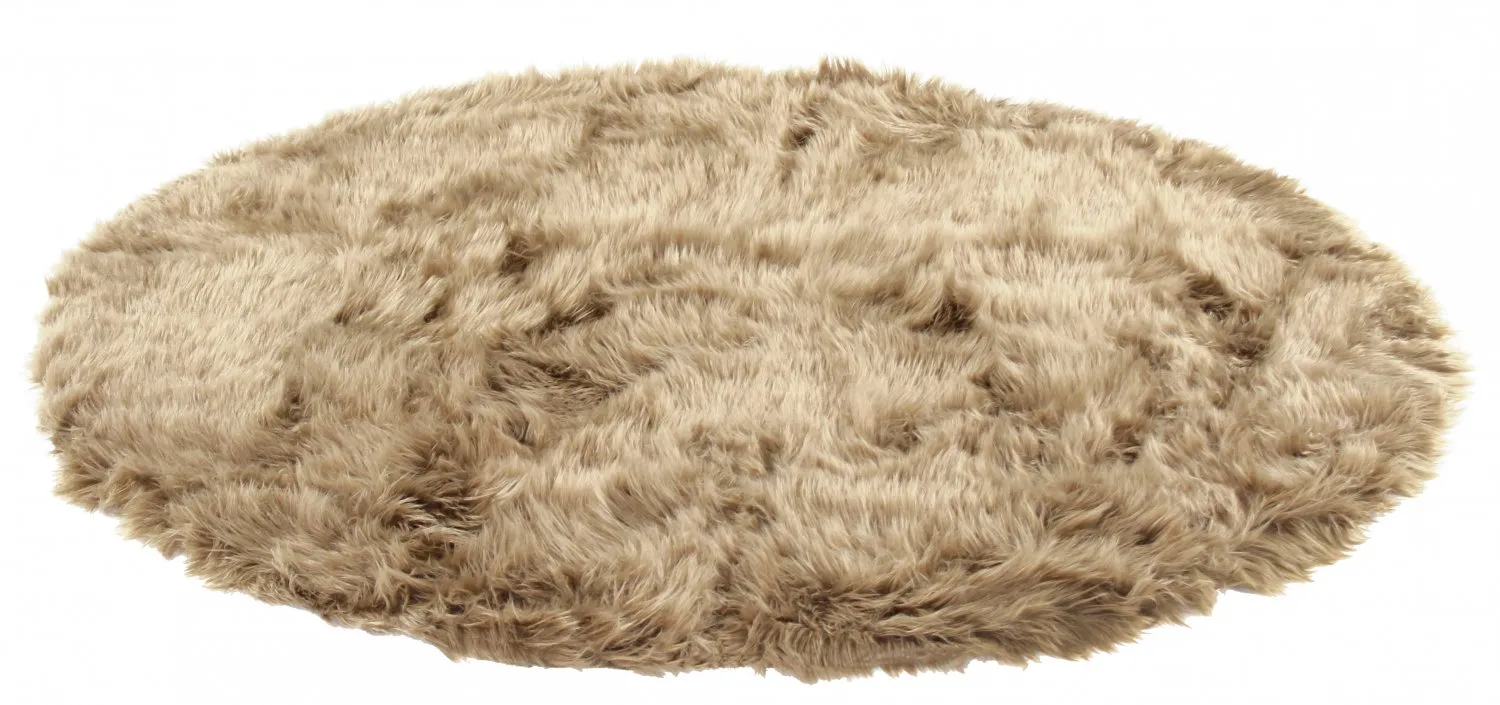 Tapis ronds - Pomaire (marron)