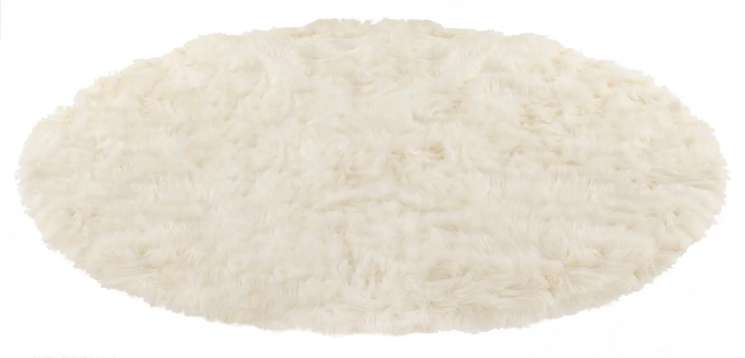 Tapis ronds - Pomaire (blanc cassé)