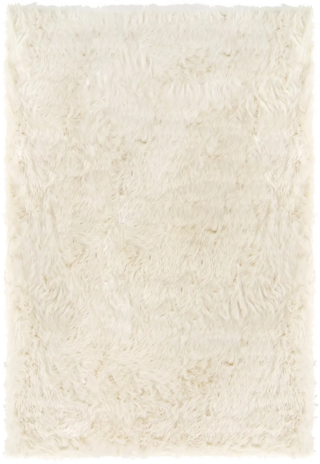 Tapis à poils longs - Pomaire (blanc cassé)