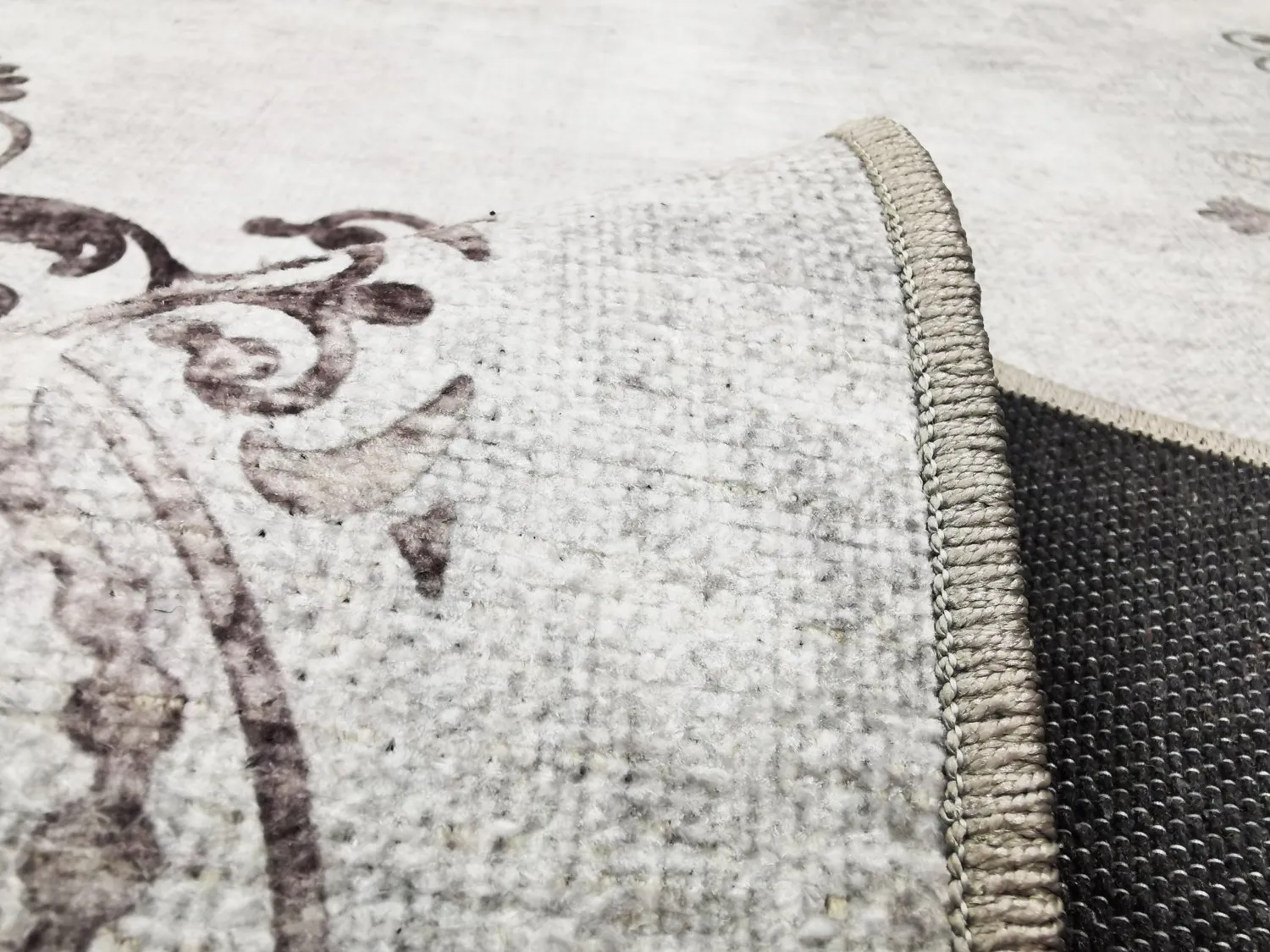 Tapis Wilton - Santi (gris clair)