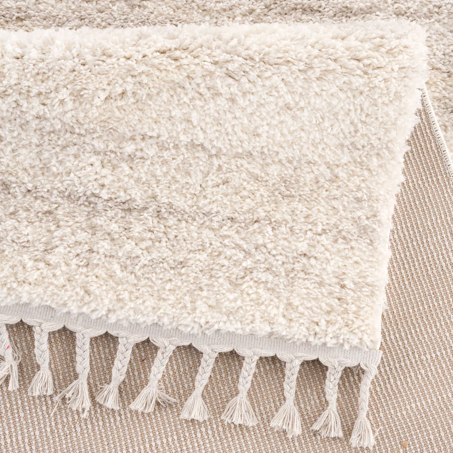Tapis à poils longs - Orellana (beige)