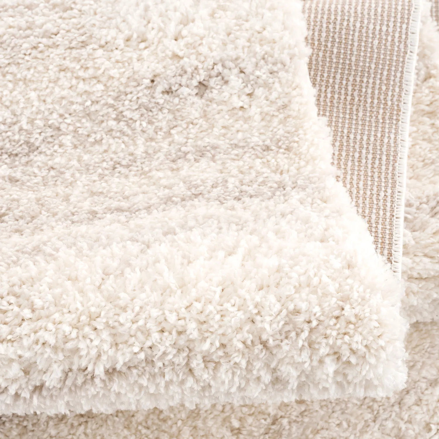 Tapis à poils longs - Orellana (beige)