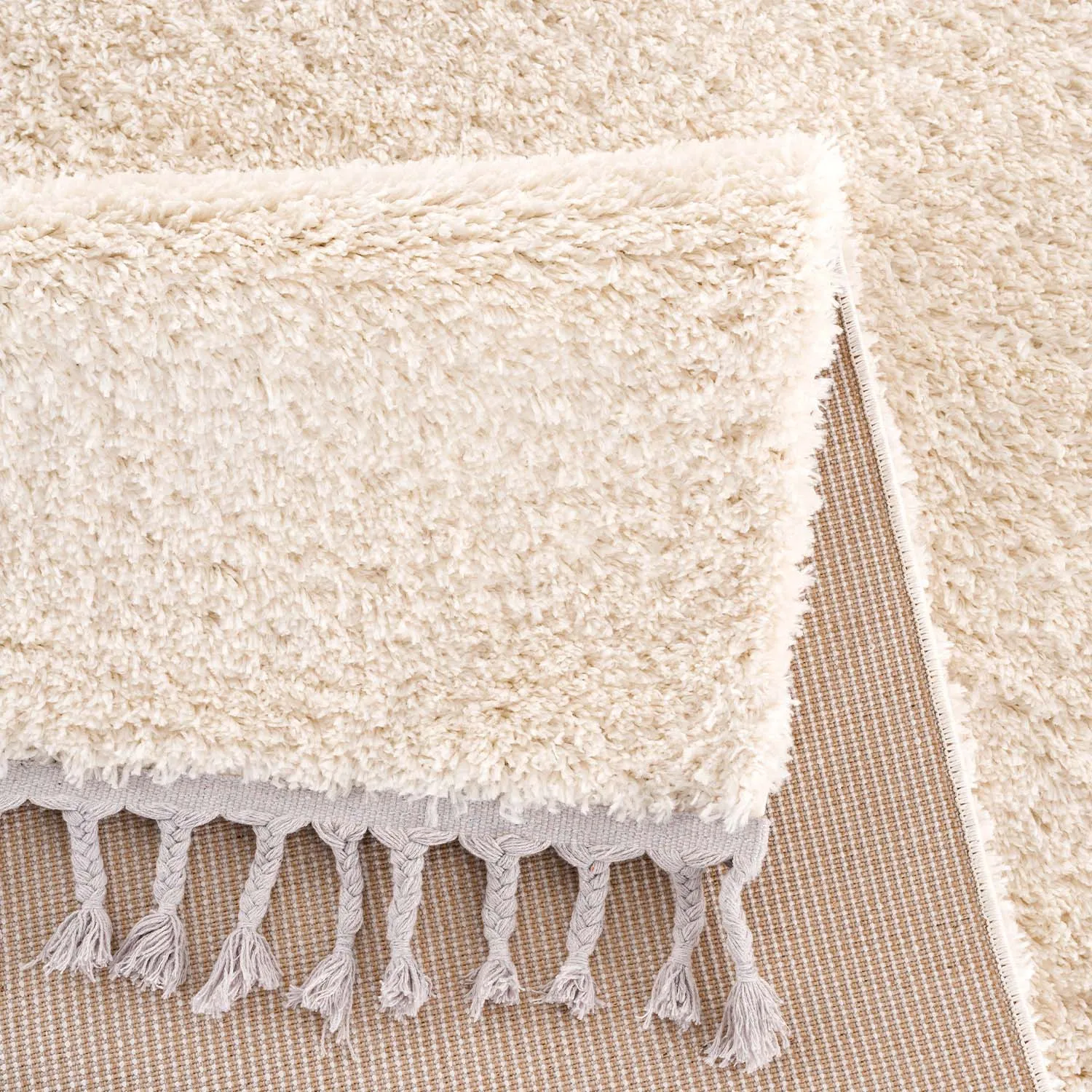 Tapis à poils longs - Cudillero (beige)