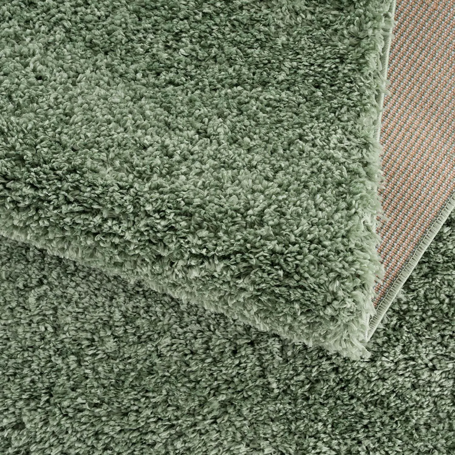 Tapis à poils longs - Cudillero (vert)