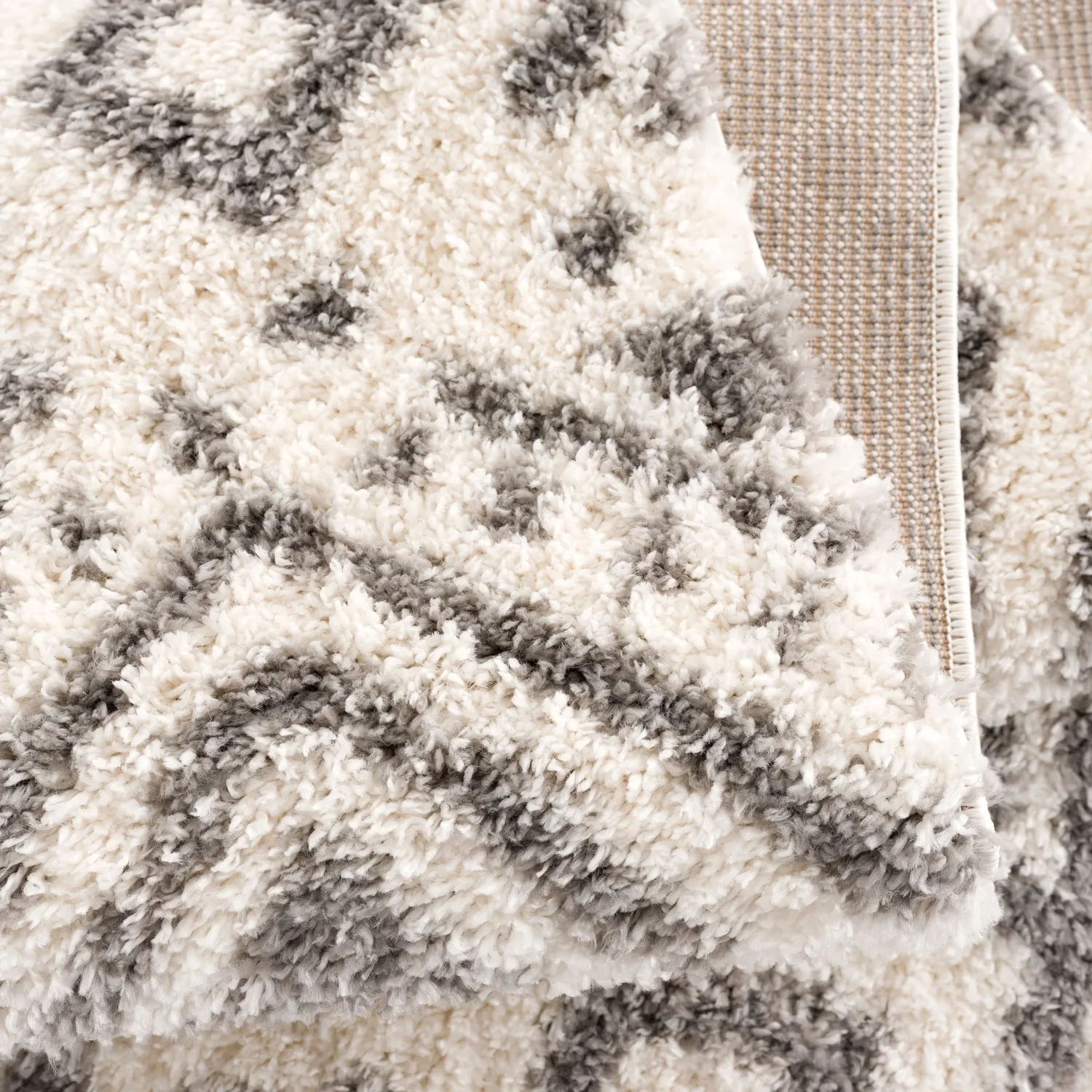 Tapis à poils longs - Imbabura (beige)