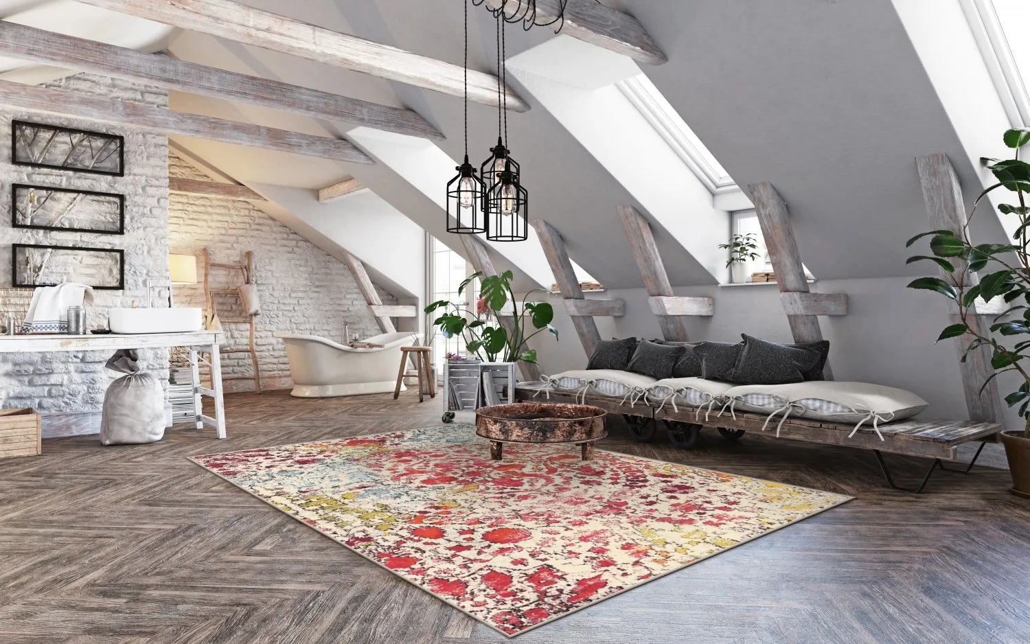 Tapis Wilton - Valldemossa (multicolore)