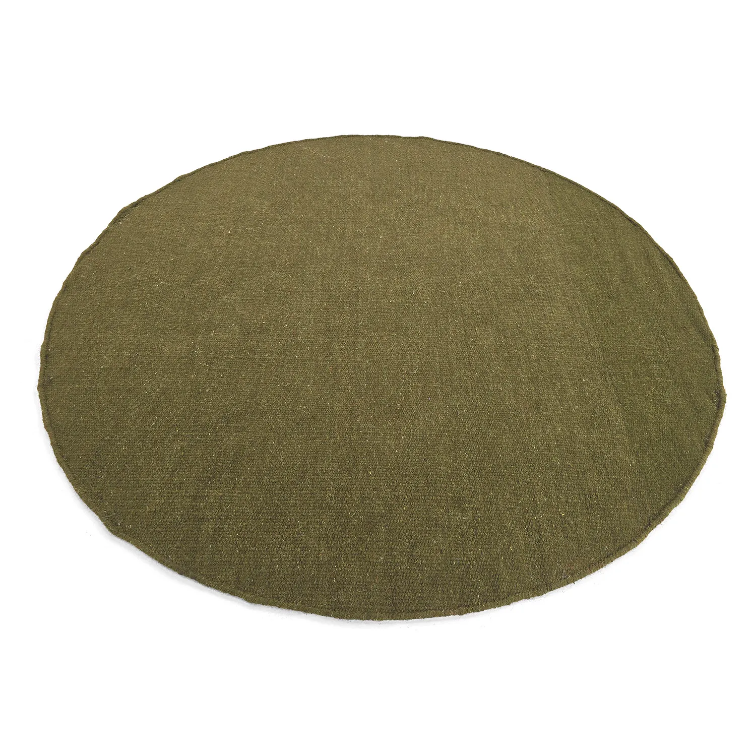 Tapis rond - Hamilton (vert mousse)