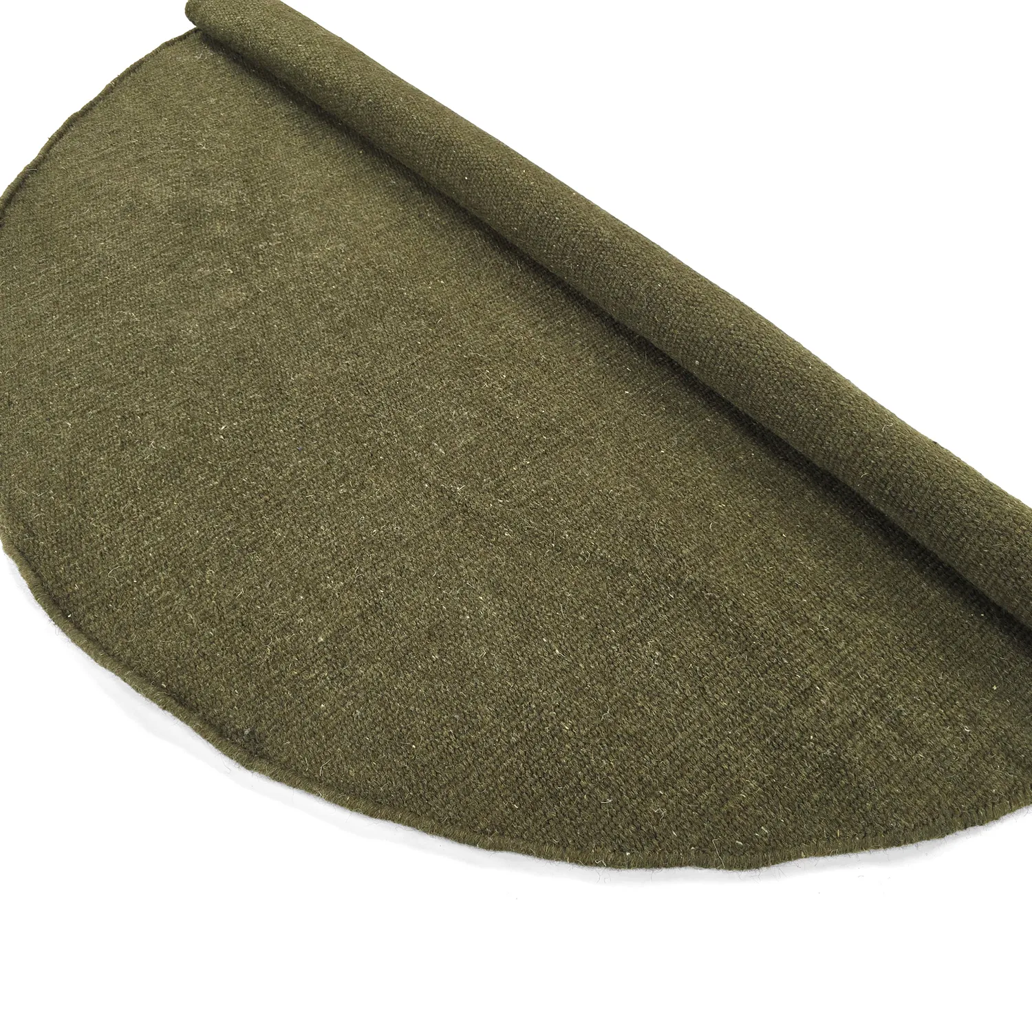 Tapis rond - Hamilton (vert mousse)