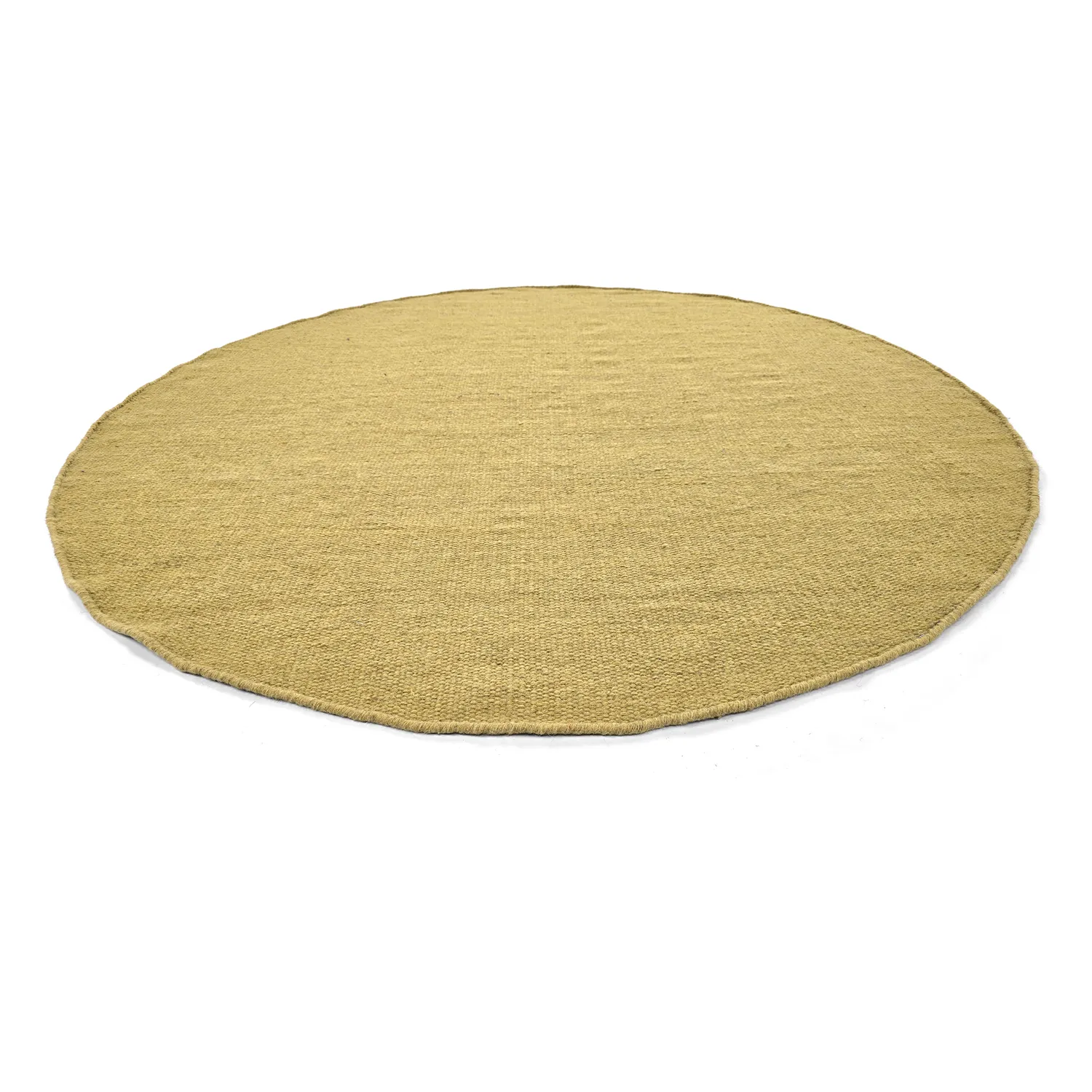 Tapis rond - Hamilton (moutarde)