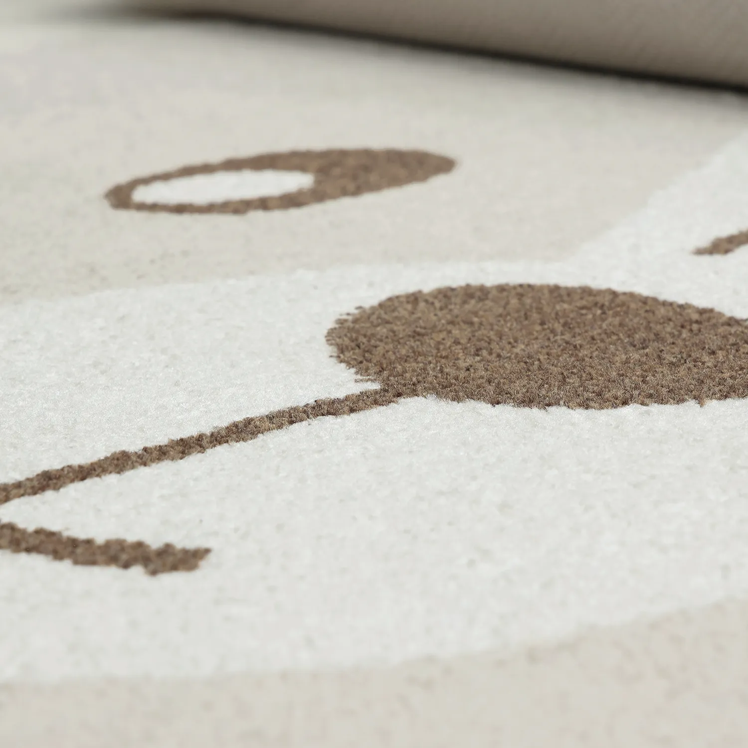 Tapis rond pour enfants - Kind Bear (crème)
