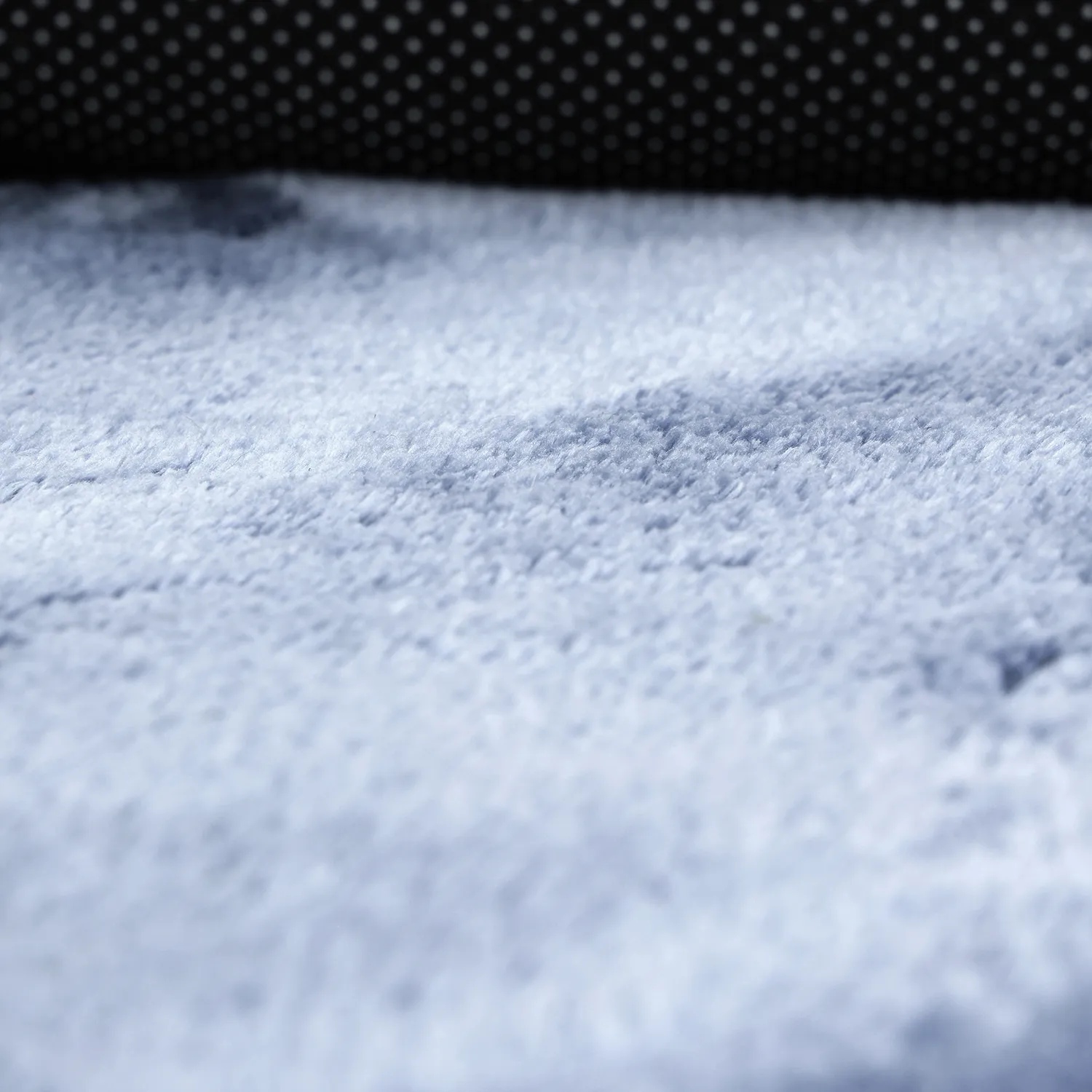 Tapis rond - Aranga Super Soft Fur (bleu acier)
