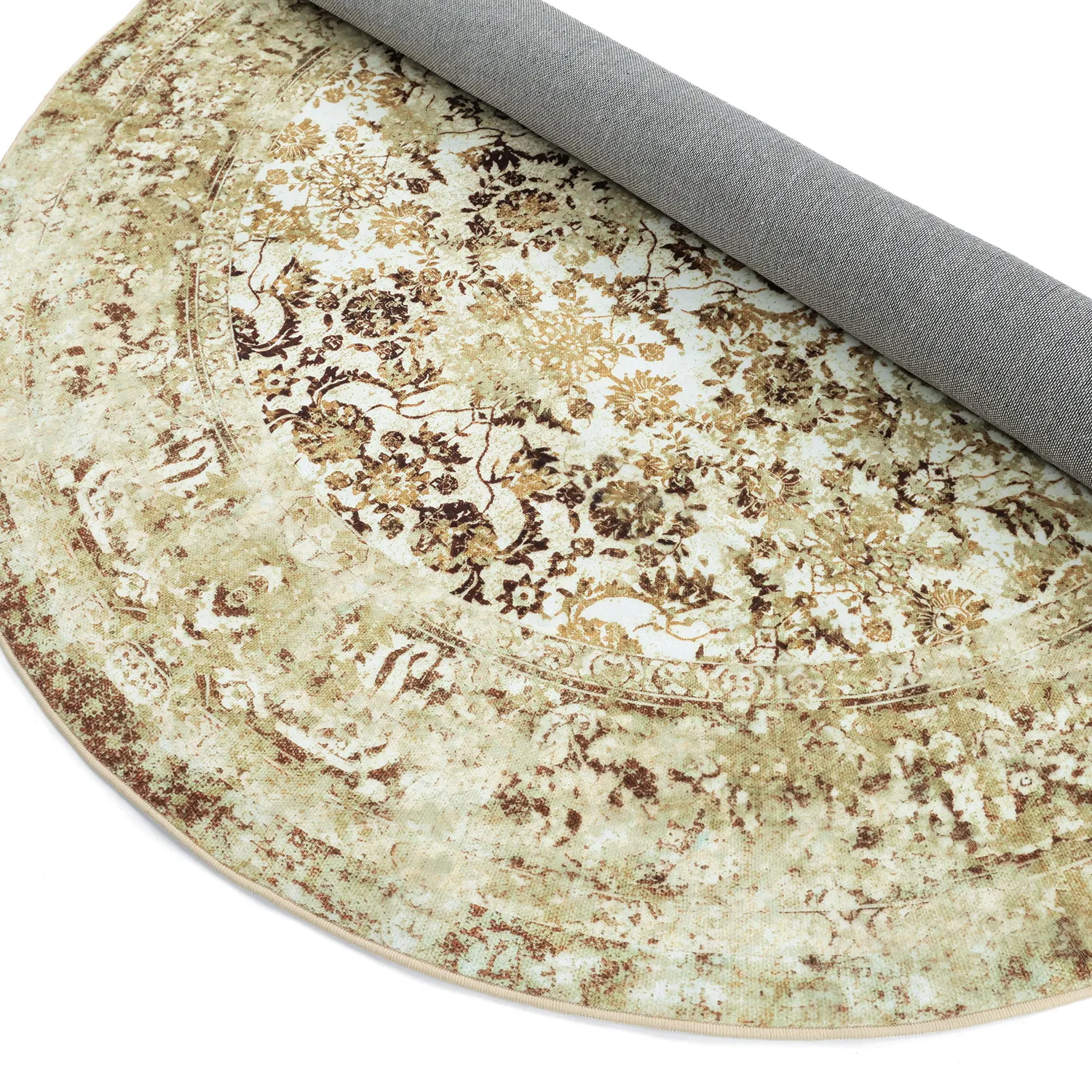 Tapis rond - Denizli (beige)