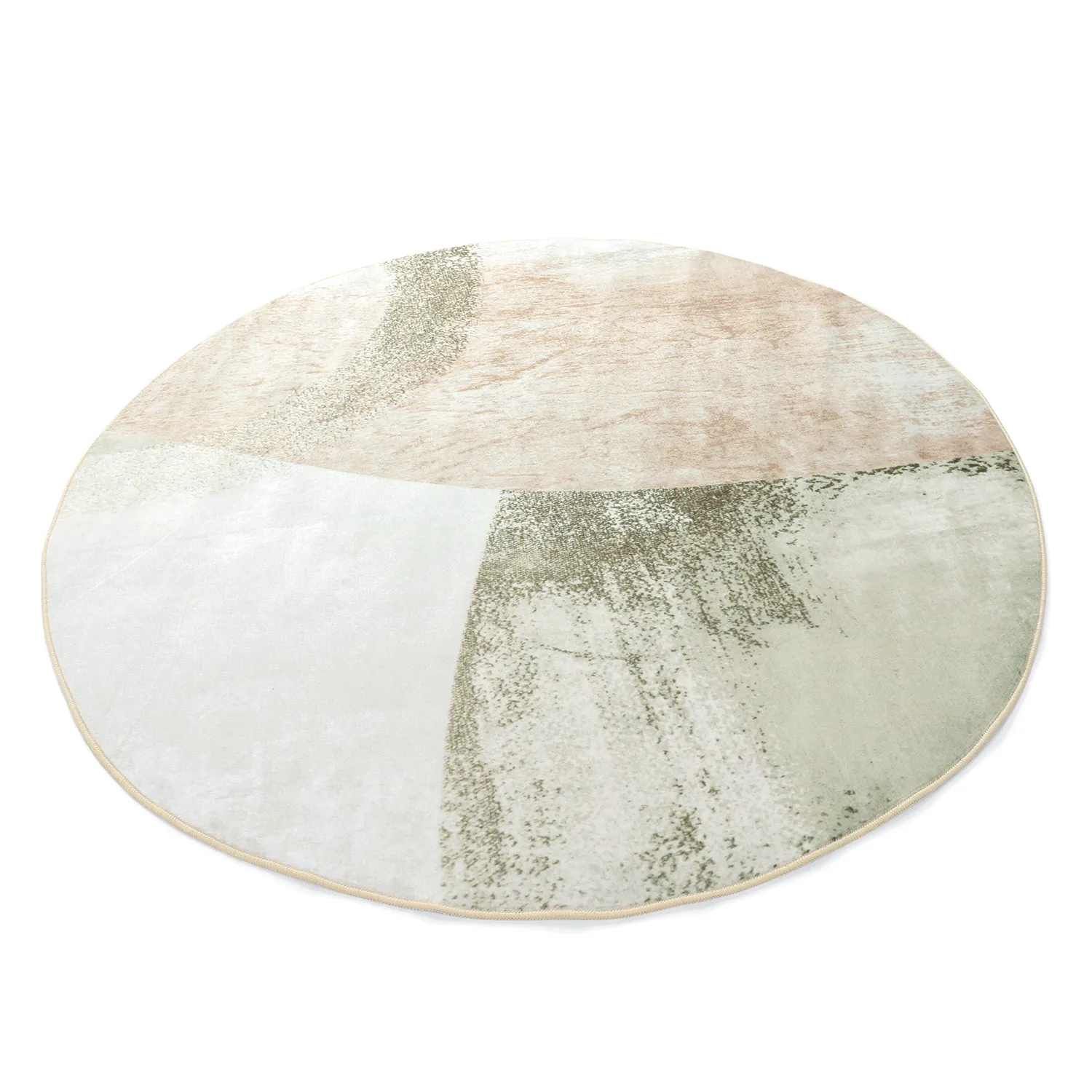 Tapis rond - Fia (rose/multi)