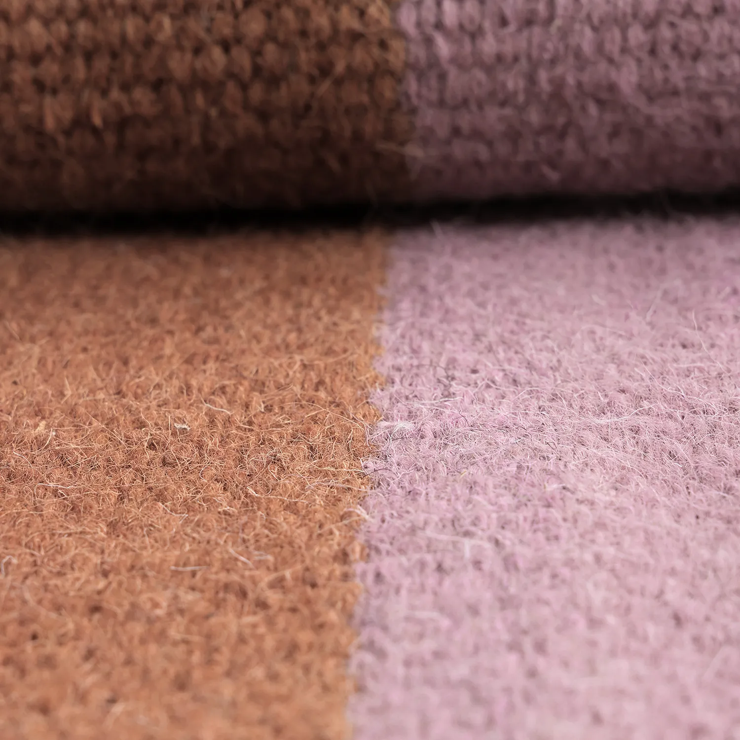 Tapis rond - Garine (orange/rose)