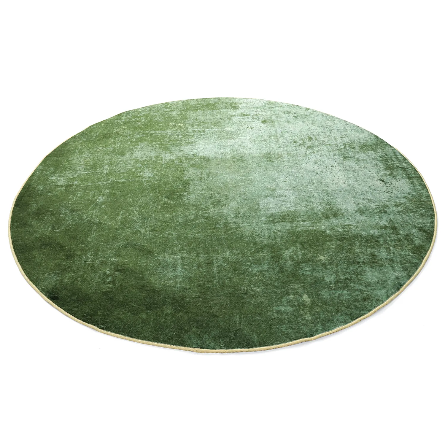 Tapis rond - Lynton (vert)