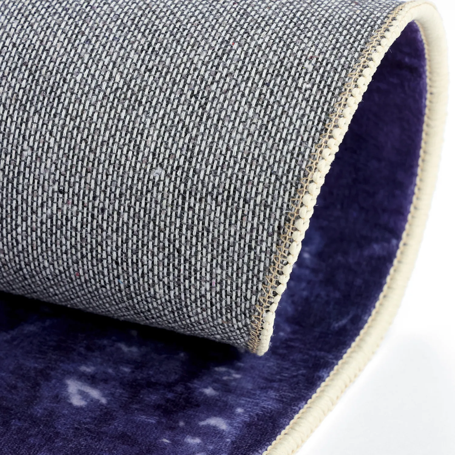 Tapis rond - Lynton (violet)
