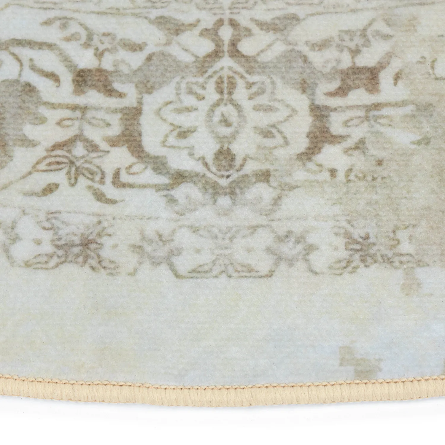 Tapis rond - Mateur (beige)