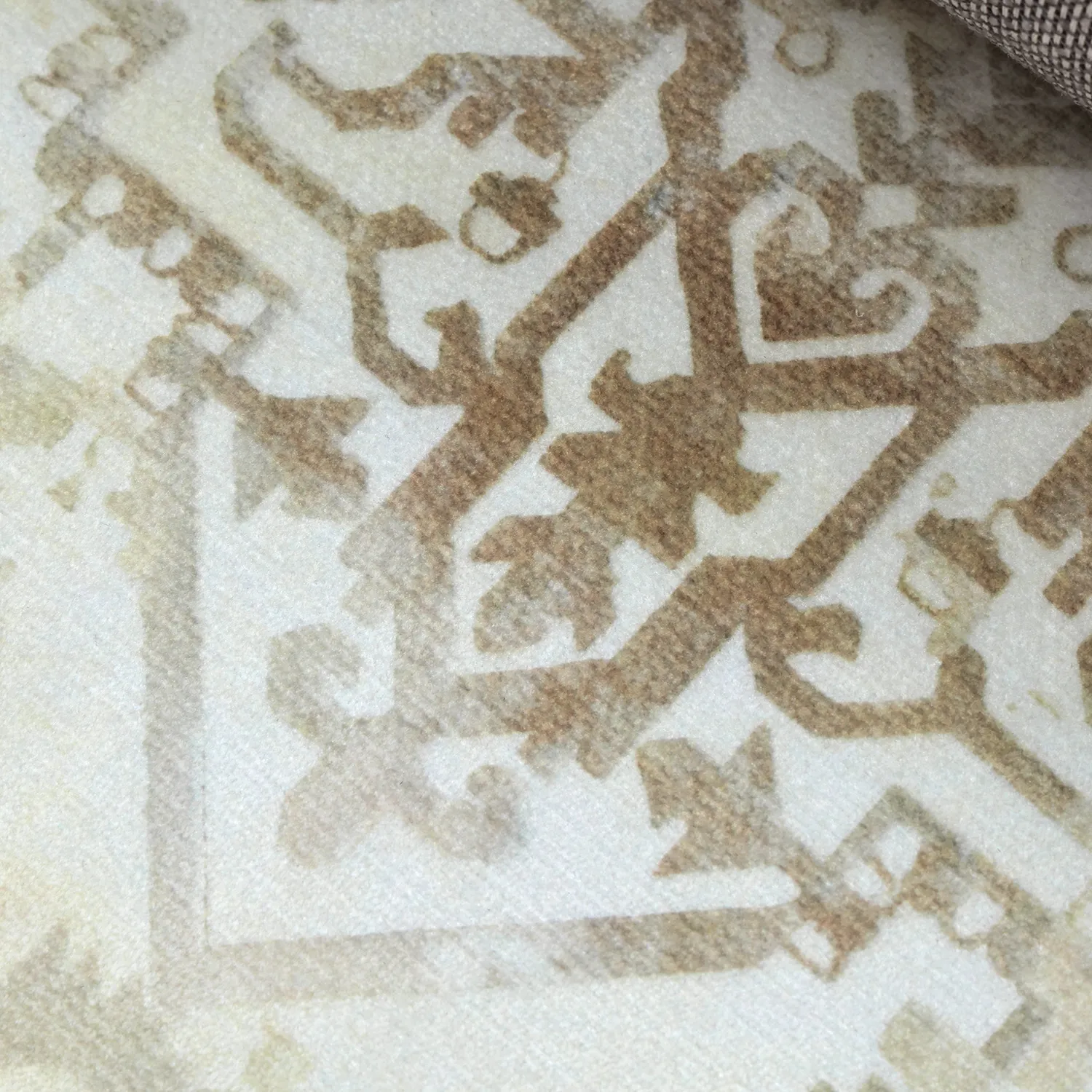 Tapis rond - Mateur (beige)