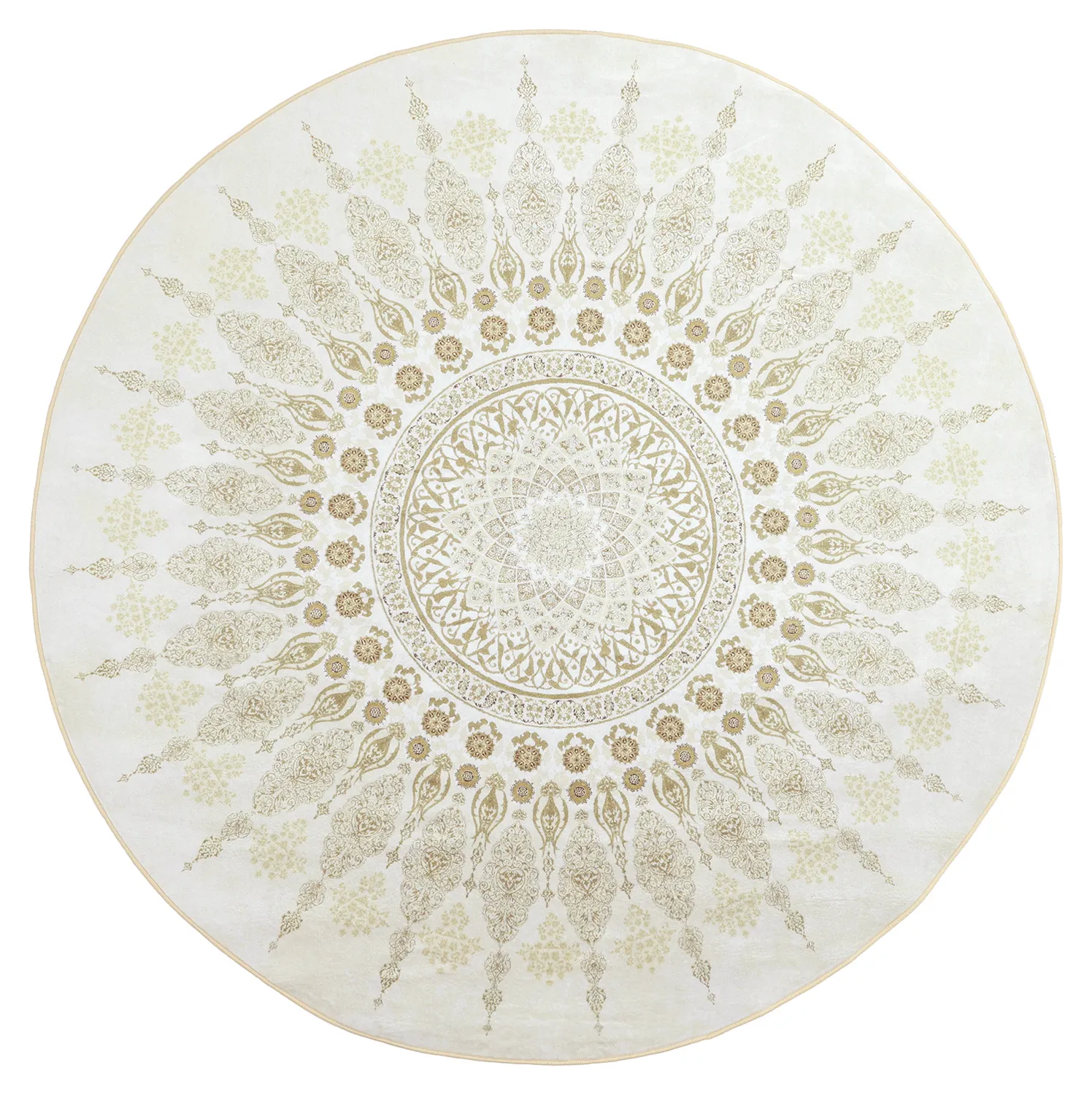 Tapis rond - Sandrigo (beige)
