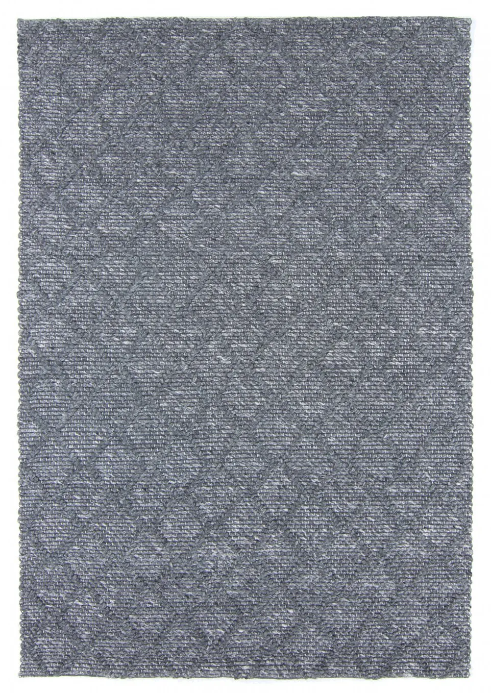 Tapis en laine - Rut (gris foncé)