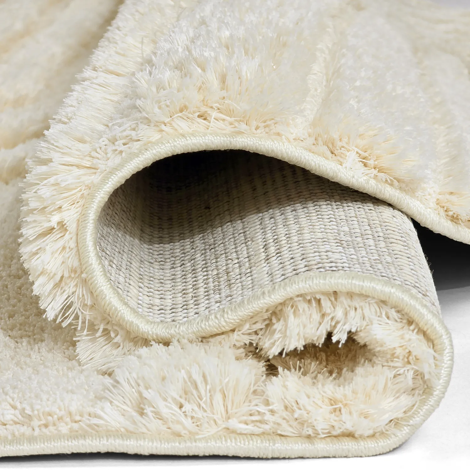 Tapis ronds - Evora (blanc cassé)