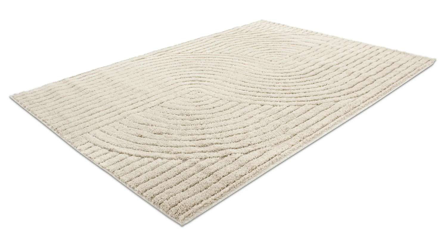 Tapis à poils longs - Wendy (beige)