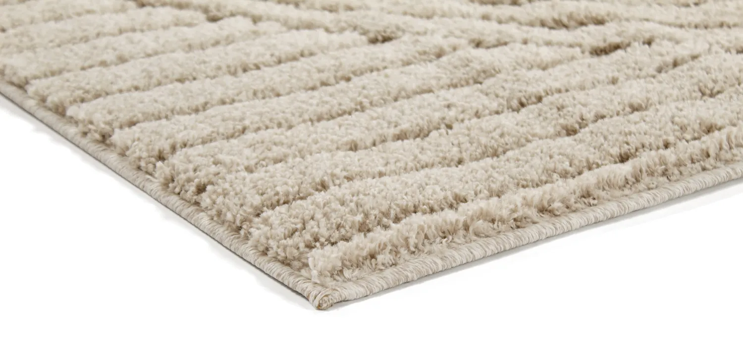 Tapis à poils longs - Wendy (beige)