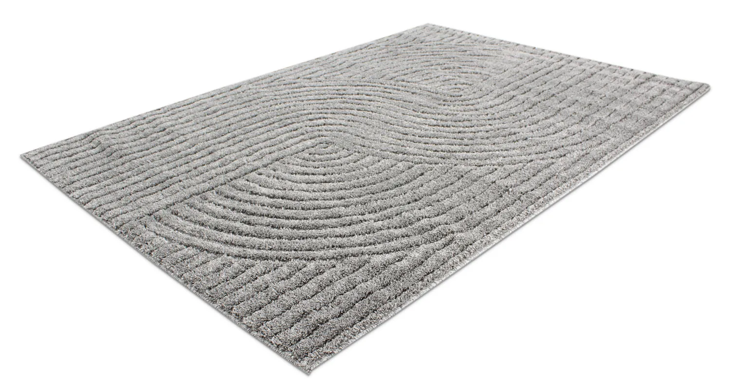 Tapis à poils longs - Wendy (gris)