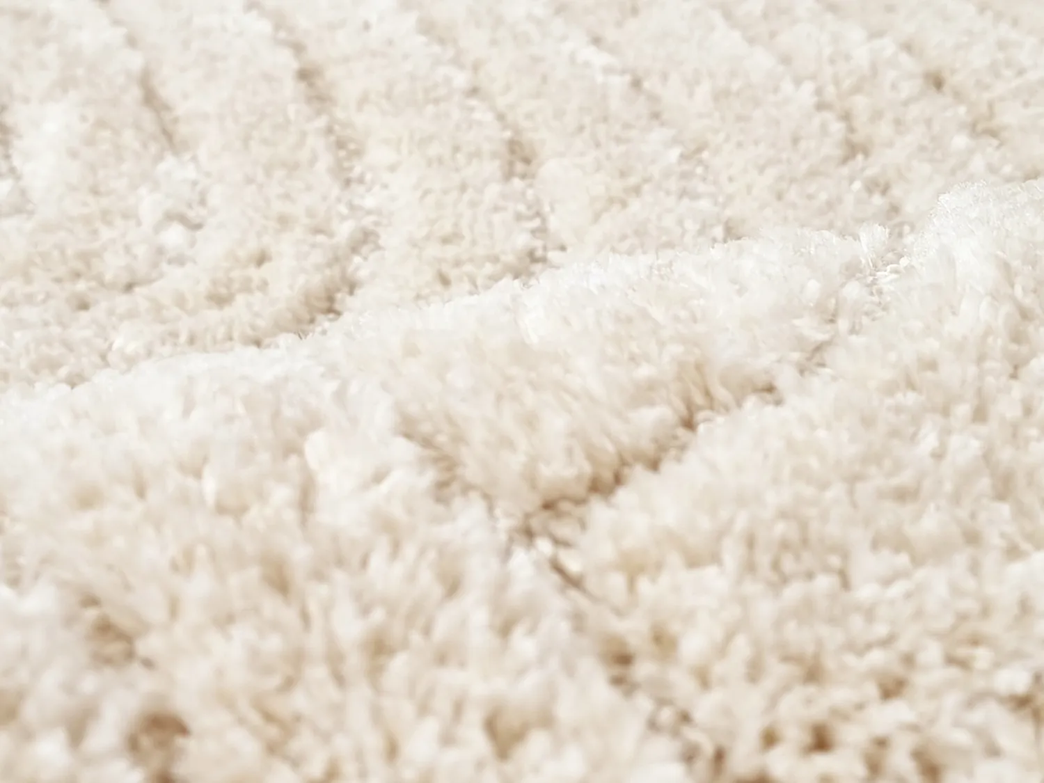 Tapis ronds - Wendy (blanc cassé)
