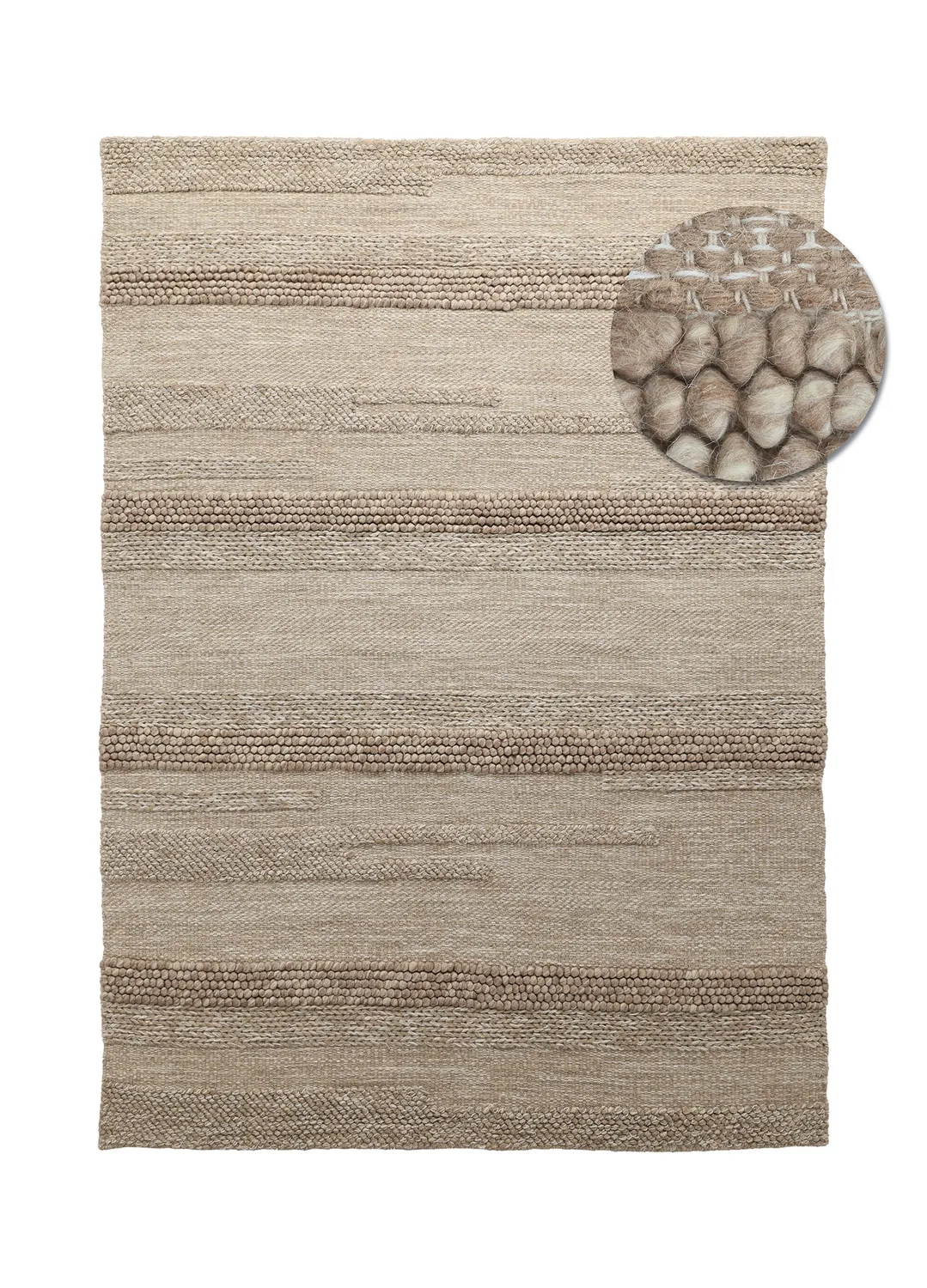 Tapis de laine - Almaty (beige)