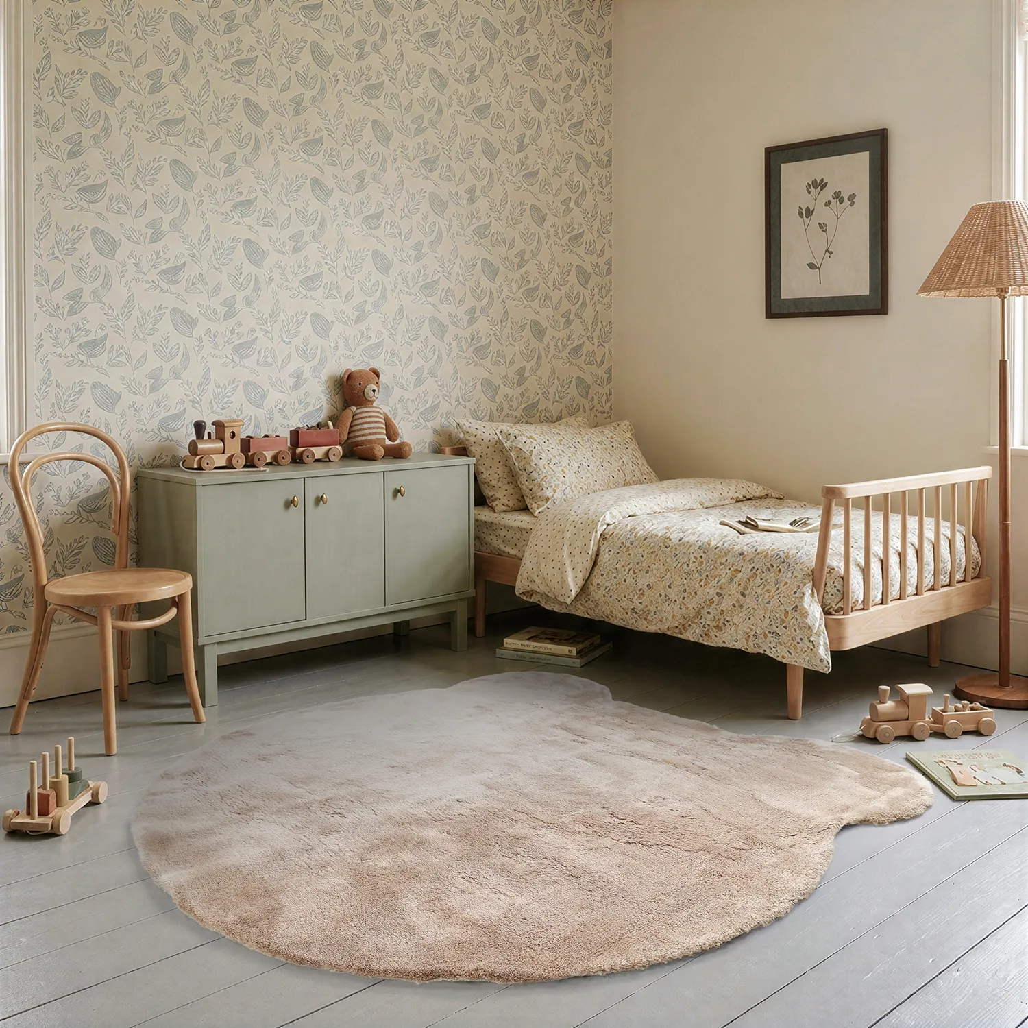 Tapis Enfant - Aranga Super Soft Bear (marron)