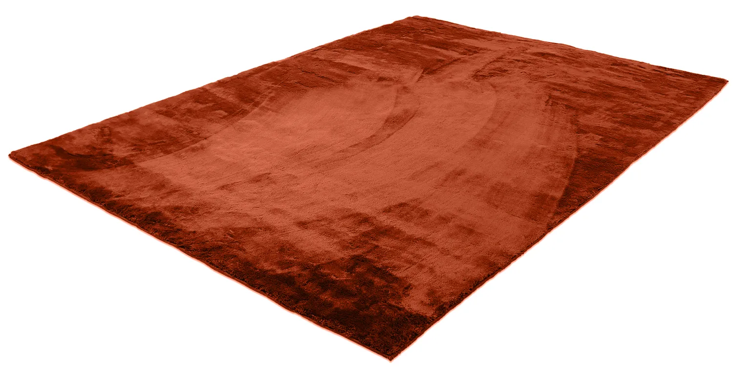 Tapis à poils longs - Aranga Super Soft Fur (rouge)