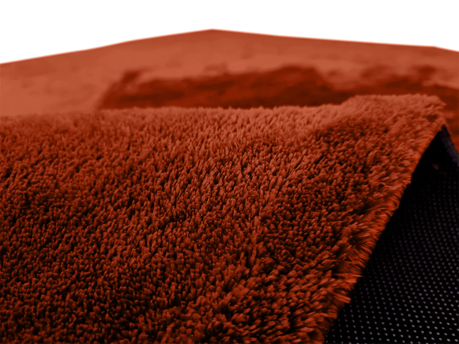 Tapis à poils longs - Aranga Super Soft Fur (rouge)