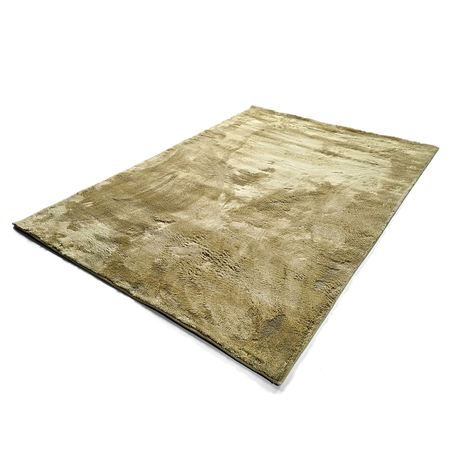 Tapis à poils longs - Aranga Super Soft Fur (vert clair)