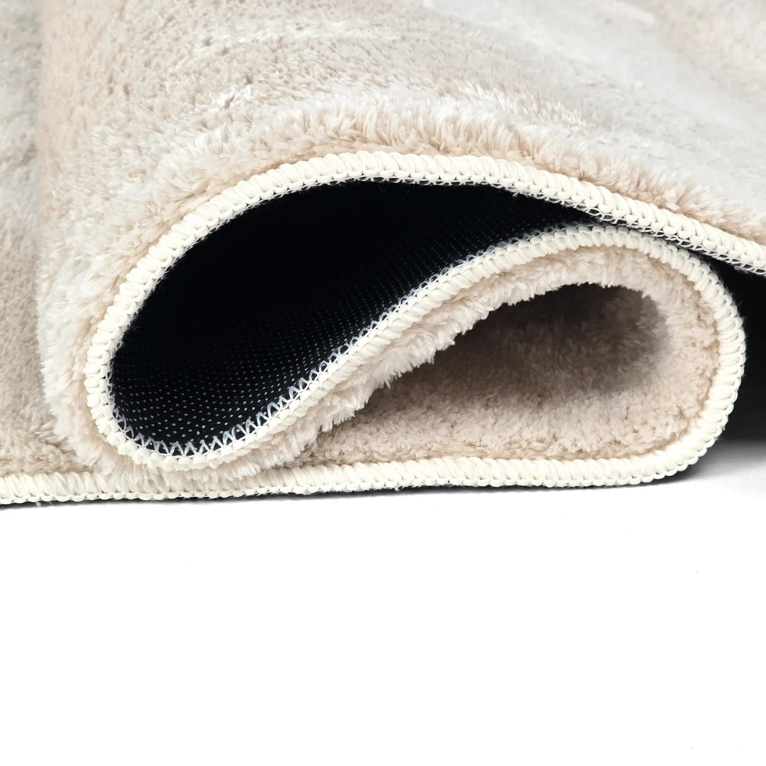 Tapis shaggy ovale - Aranga Super Soft Fur (beige)
