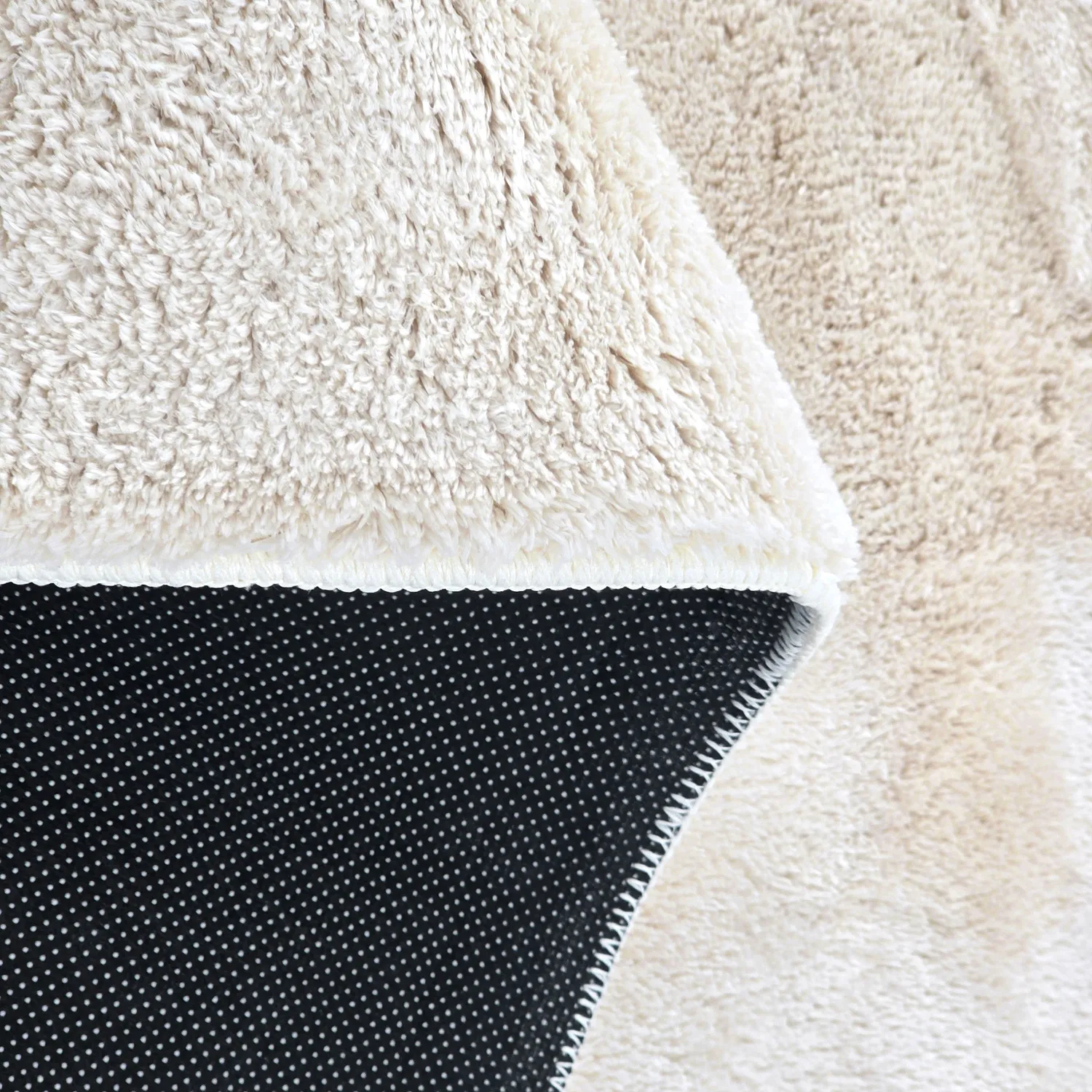 Tapis shaggy ovale - Aranga Super Soft Fur (beige)