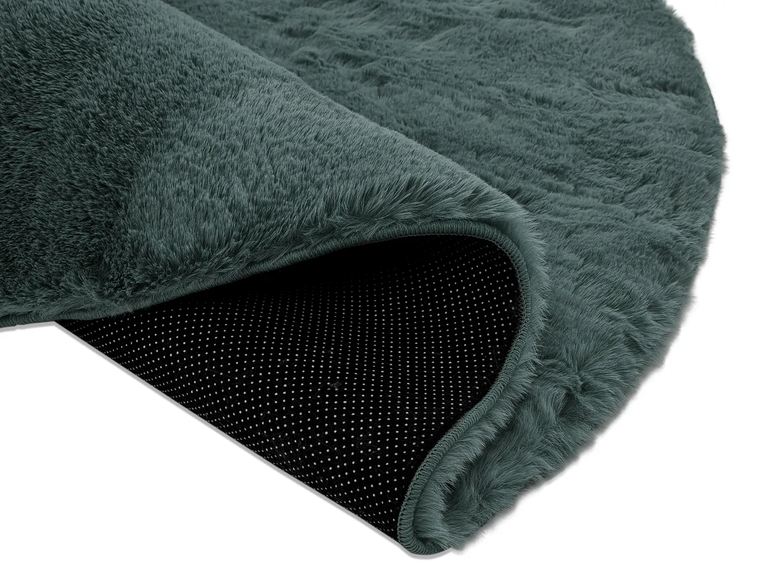 Tapis ronds - Cloud Super Soft (vert)