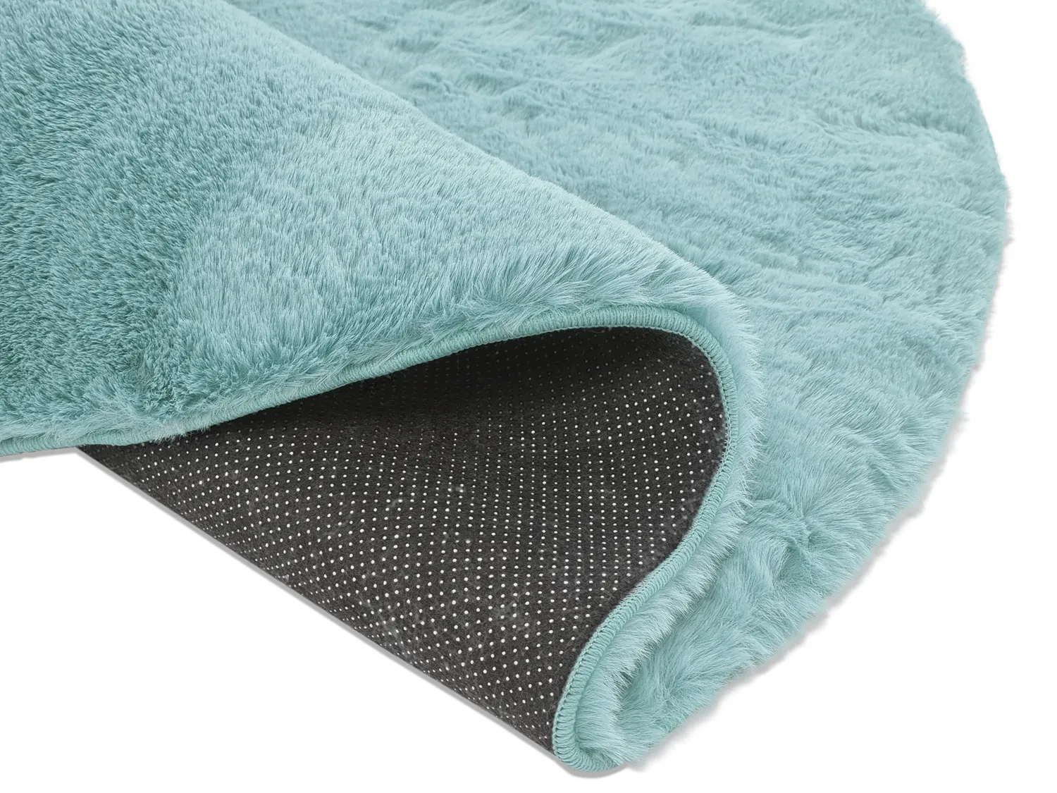 Tapis ronds - Cloud Super Soft (bleu clair)