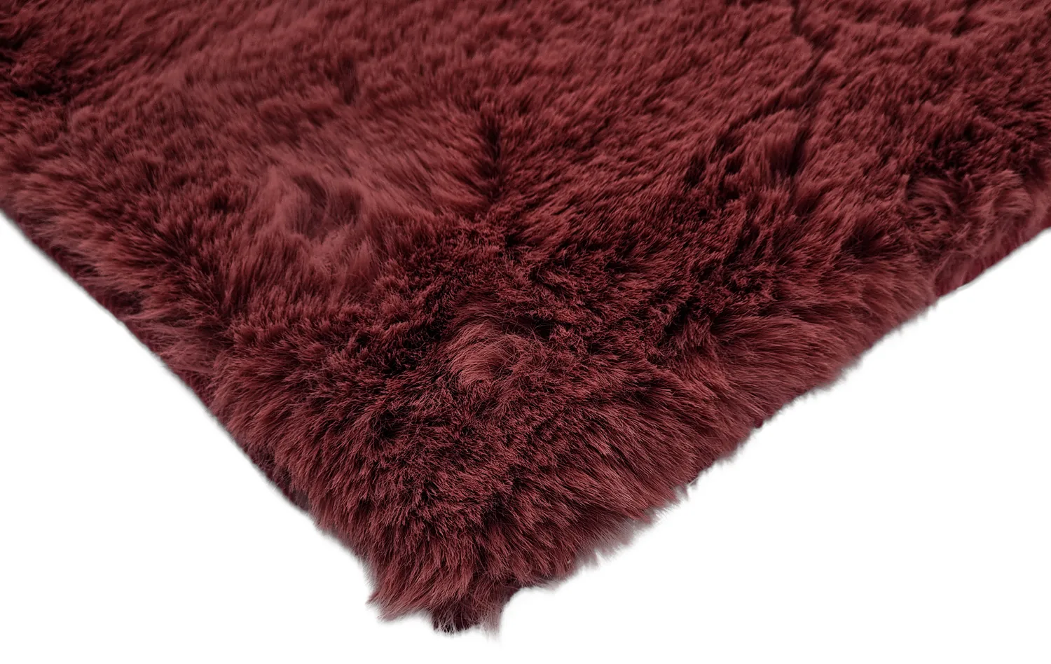 Tapis à poils longs - Cloud Super Soft (rouge)