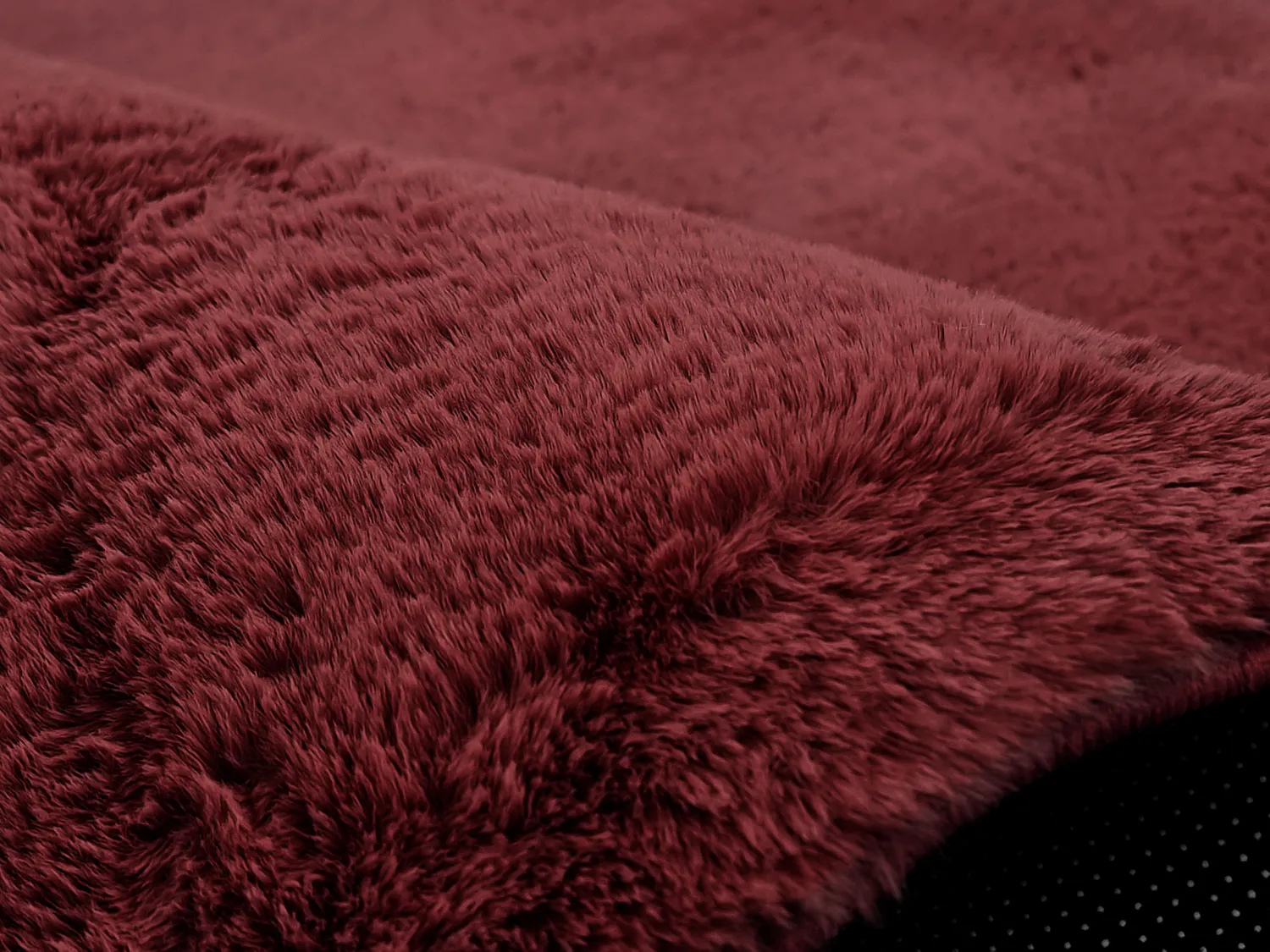 Tapis à poils longs - Cloud Super Soft (rouge)