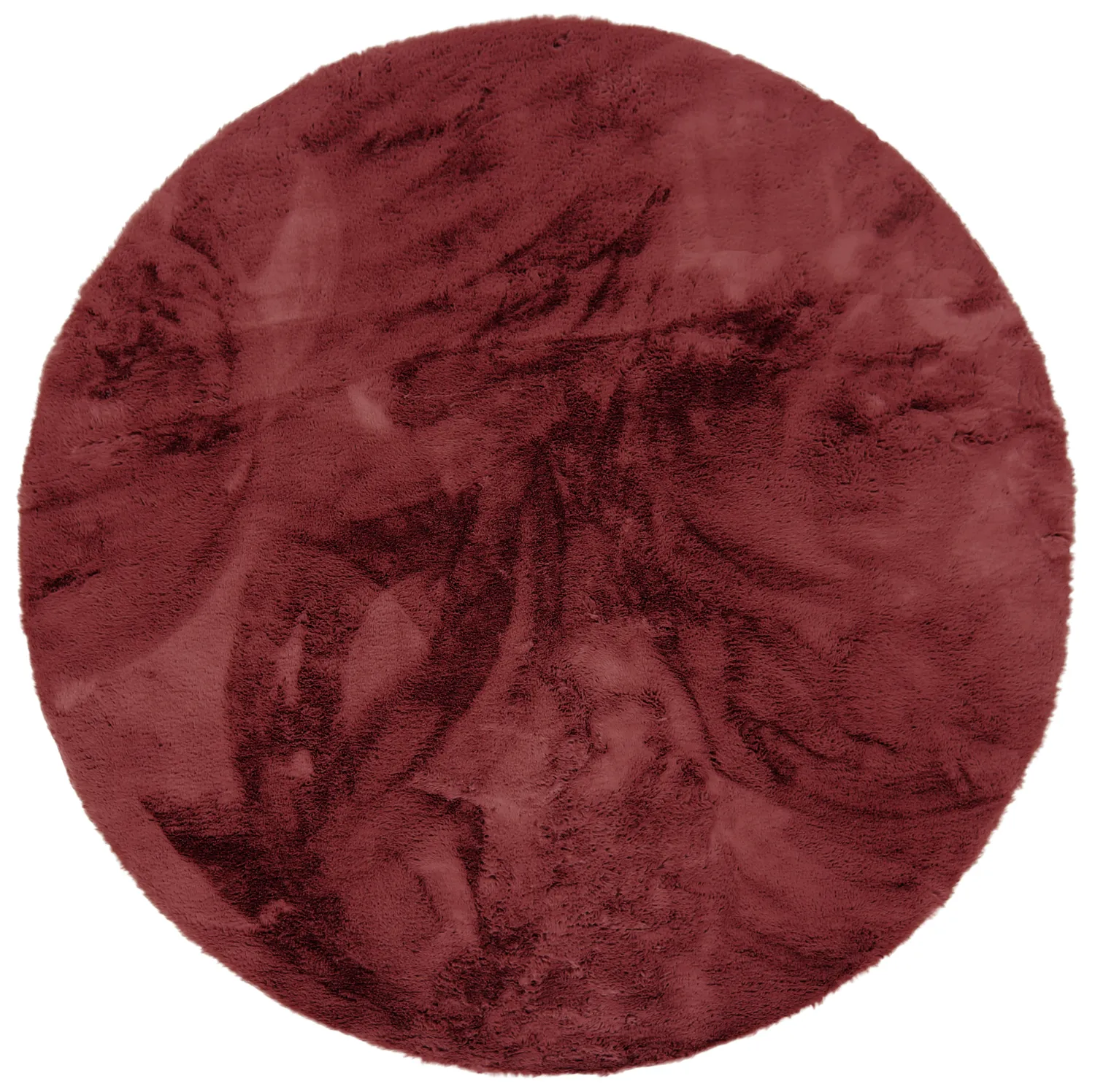 Tapis ronds - Cloud Super Soft (rouge)