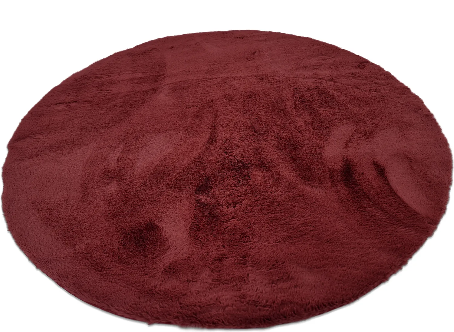 Tapis ronds - Cloud Super Soft (rouge)