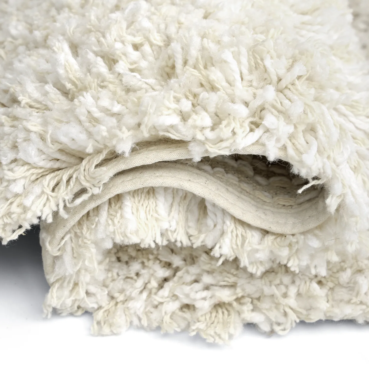Tapis shaggy - Naousa Natural Cotton Shaggy (multicolore)